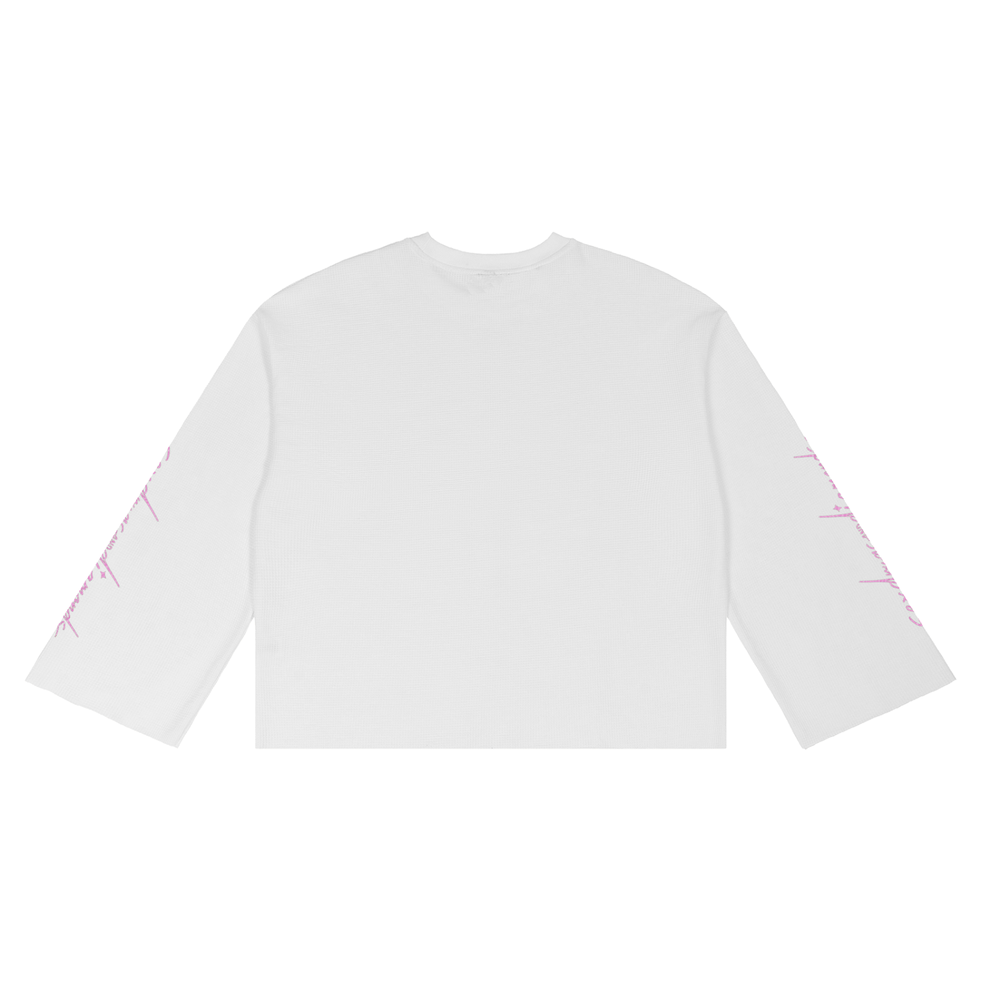 Pink Unisex Waffle T-Shirt