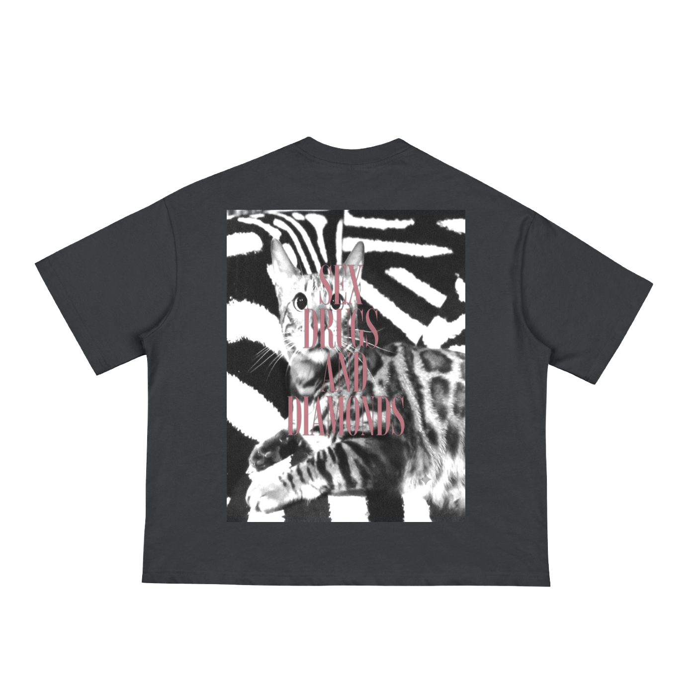 “SexDrugsAndDiamonds” Boxy Tee