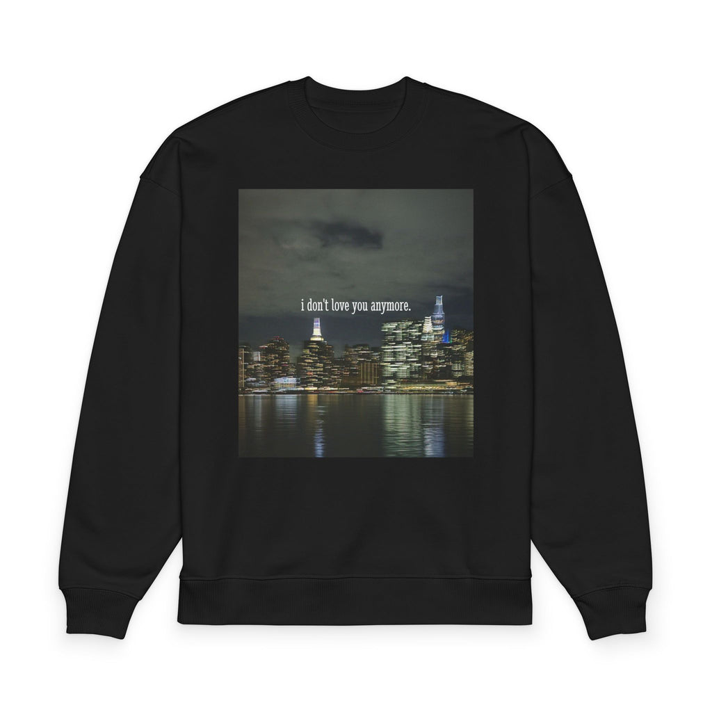 “i don’t love you anymore.” Unisex Oversized Sweatshirt