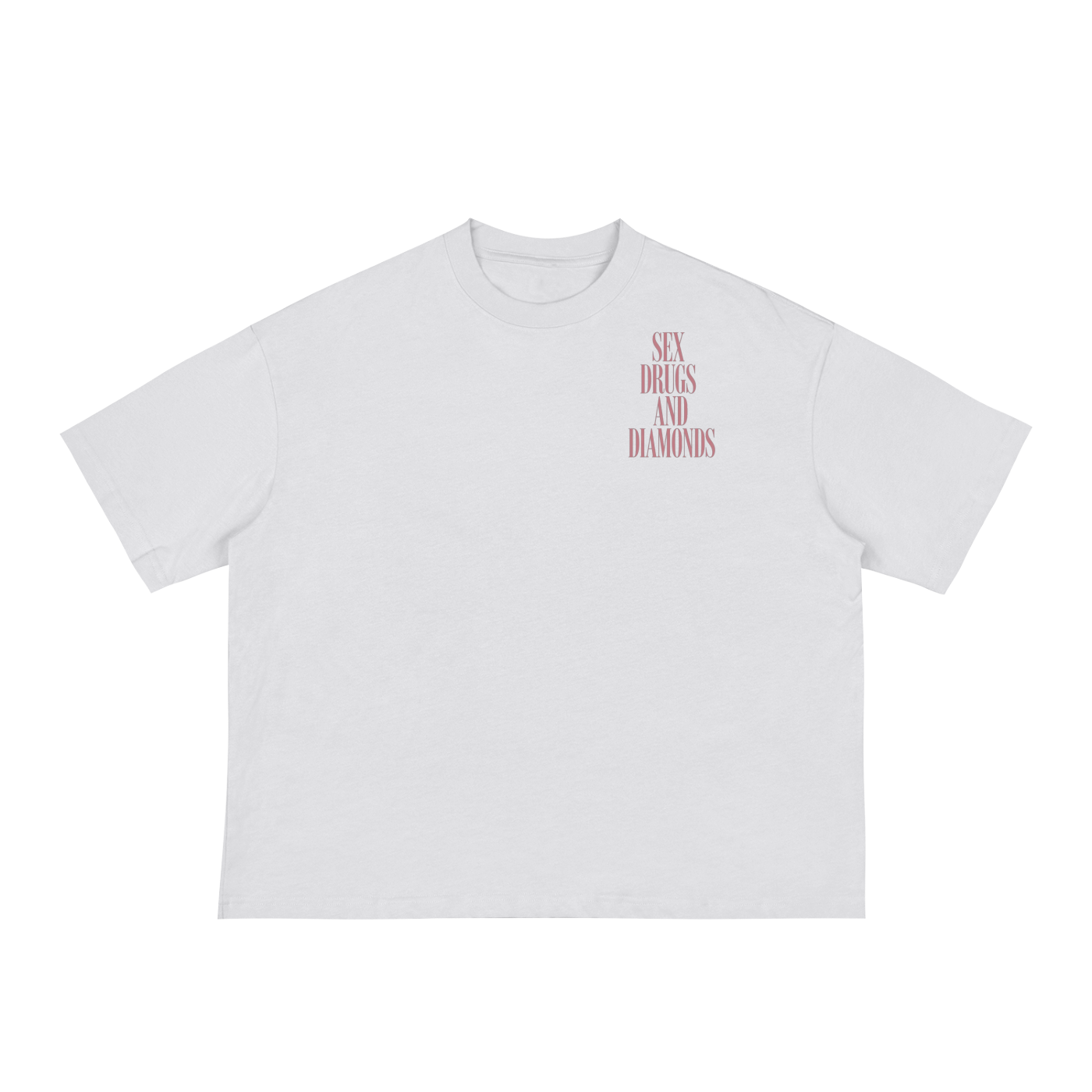 “SexDrugsAndDiamonds” Boxy Tee