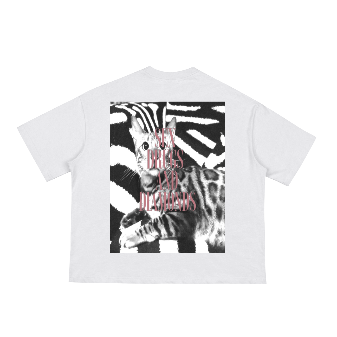 “SexDrugsAndDiamonds” Boxy Tee